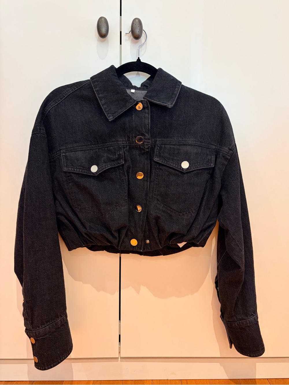 Sportmax cropped denim jacket